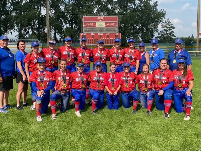The first Saskatchewan based team to win a Canadian Women's A Softball Championship three years in a row, South East Steelers captured the title in Saskatoon Aug. 3.