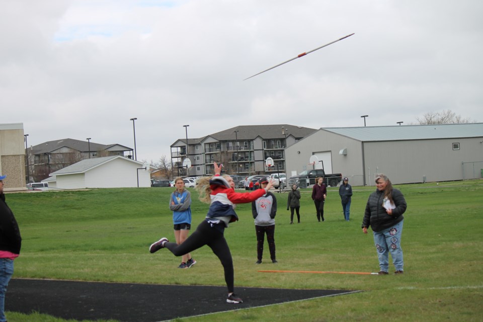 Shelby Vogel will represent junior girls in the javelin. 


