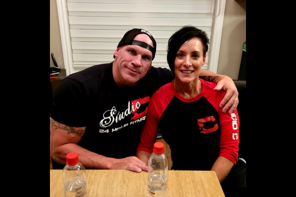Chad and Cea Anna Kerr, the owners of Studio C Fitness in Estevan, which was recently featured in Mutant on a Mission YouTube series. 