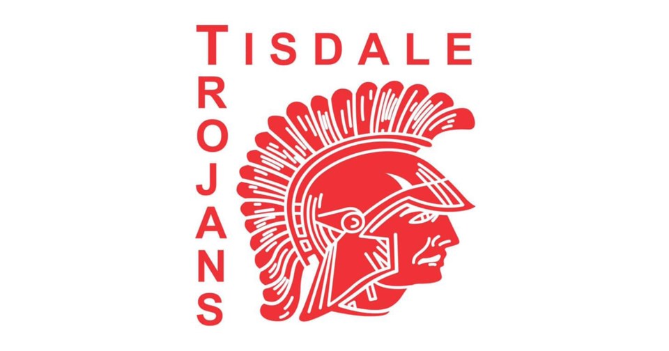 Tisdale Trojans Logo