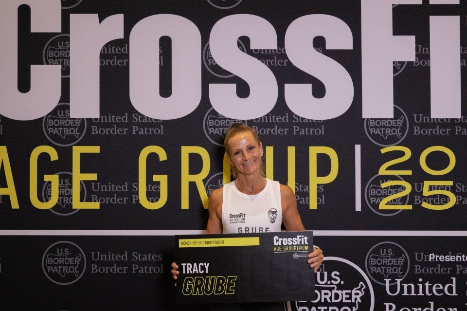 Tracy Grube competed at the recent CrossFit Games. 