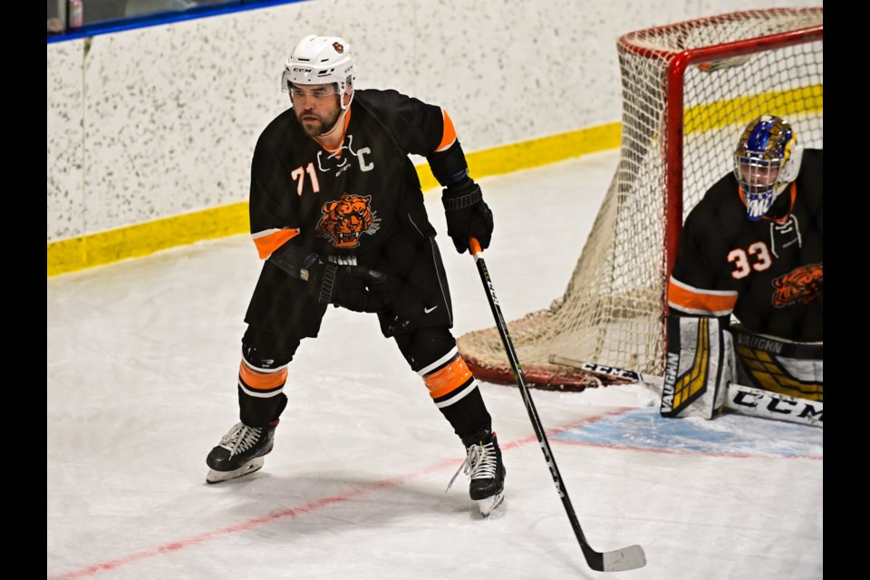 The Kerrobert Tigers paid homage to their captain Tyson Wuttunee at their last home game Feb. 12.
