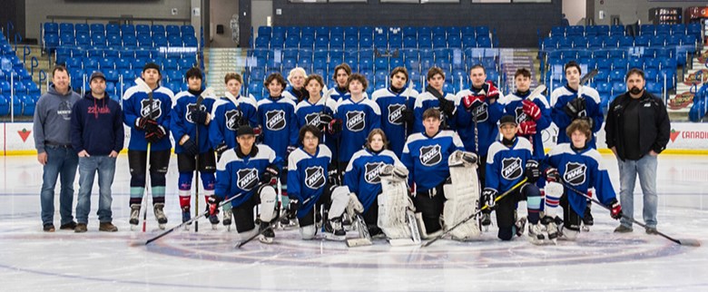 As a result of their second-place finish during the 2024/25 regular season, the U15 Highway 9 Predators had a significant presence at the Major Hockey League All Star Game in Melville on April 12. The Blue Team was coached by Predators Coach Terry Demchuk. Preds all stars were: Shiloh Leson and Emmett Demchuk of Canora, Gavin Erickson of Preeceville, and goalie Emmett Lukey of Norquay. 
