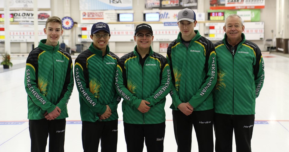 U18 Curling Provincials Humboldt 2021 Team Drewitz