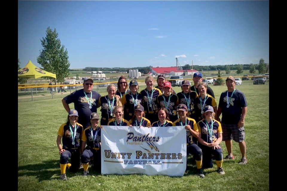 The Unity U17 Panthers are provincial silver medalists.