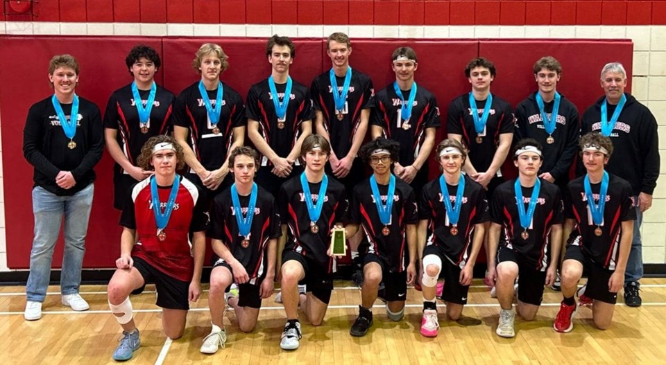 Sr. volleyball teams finish year, some with medals