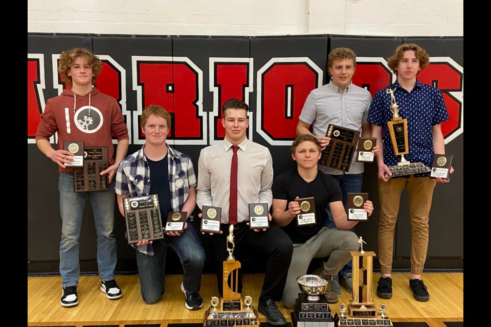 UCHS Warriors celebrated their season with a year end banquet and awards night, Nov. 29.