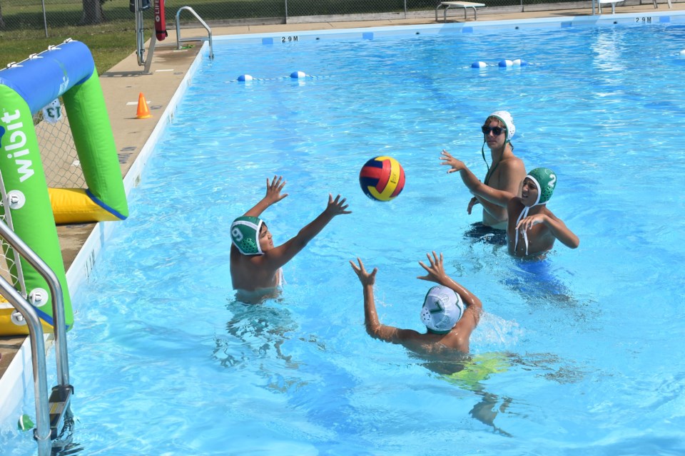 An engaging water polo clinic took place at the Kamsack swimming pool and attracted a group of enthusiastic young people.