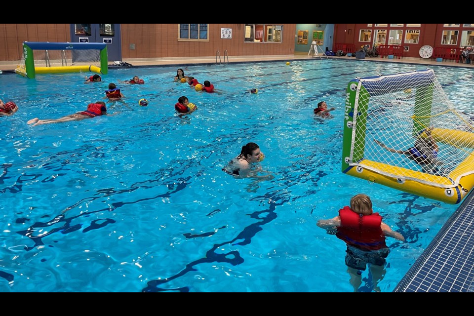 Water polo clinic