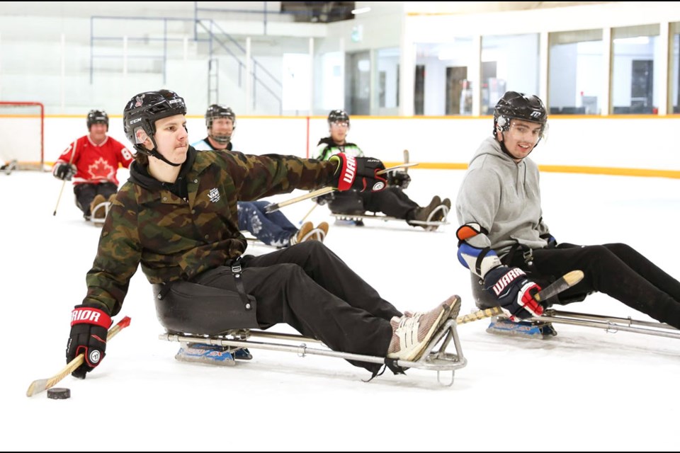 Sledge hockey players took to the ice in Wawota. 


Cutline:

Sledge Hockey 2022 tournament winners were, back row, from left, Mitch Porter, Matthew Fahlman, Billy Easton and Melanie Brimner. Front row, from left, Jessie Schill, Lucas Porter and Maddie Mansfield. Missing from the photo are Emmett McCarthy and Walker Porter. Photo submitted by Melanie Brimner