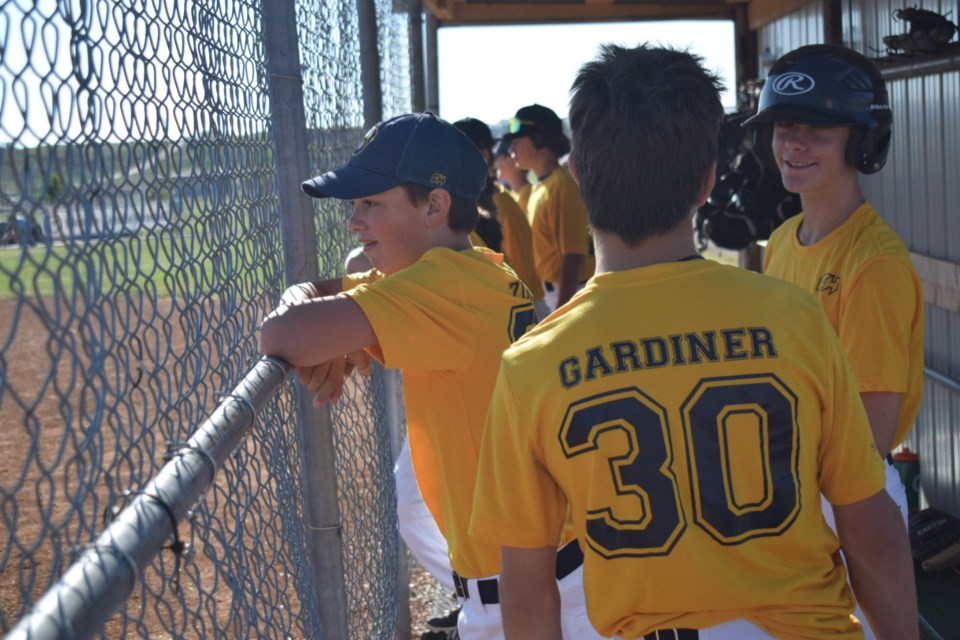 The Estevan TS&M U13 AA Brewers won their opening game against a team from Alberta. 