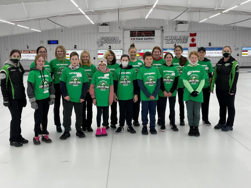 Youth Curling Clinic in Estevan