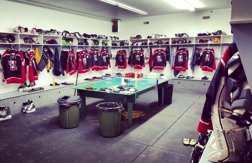 unity miners locker room