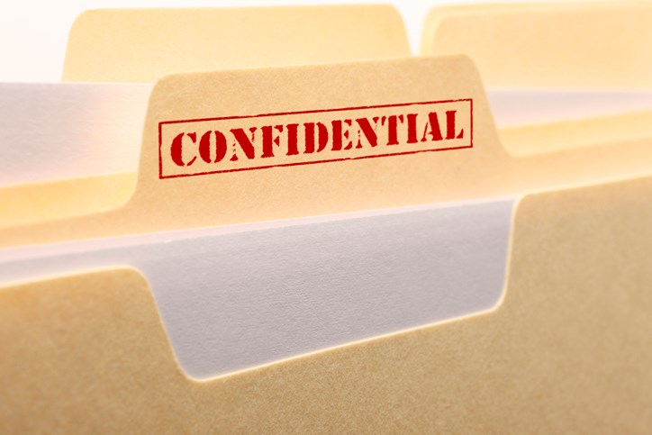 Confidential Folder