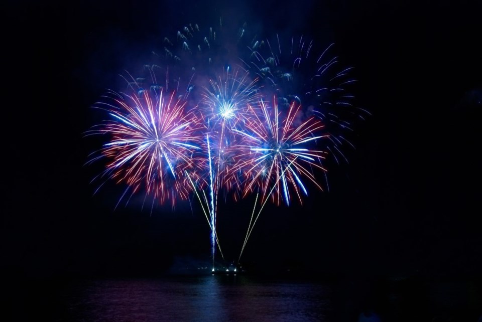 Fireworks display