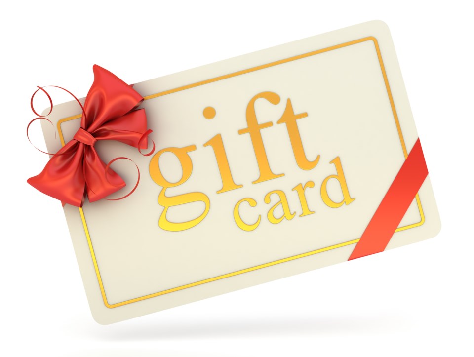 gift card stock