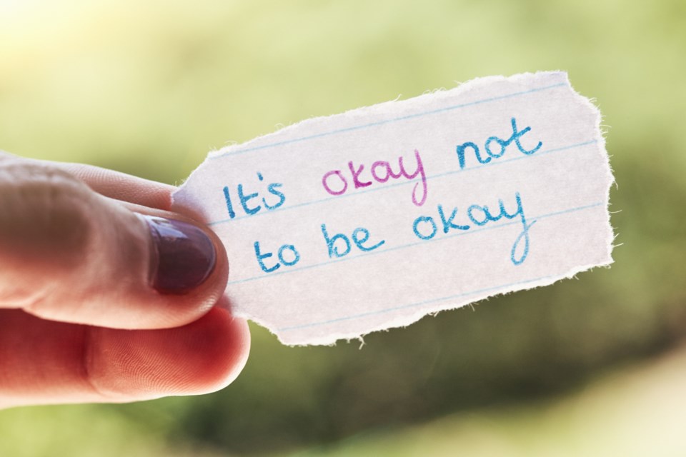 It's okay not to be okay