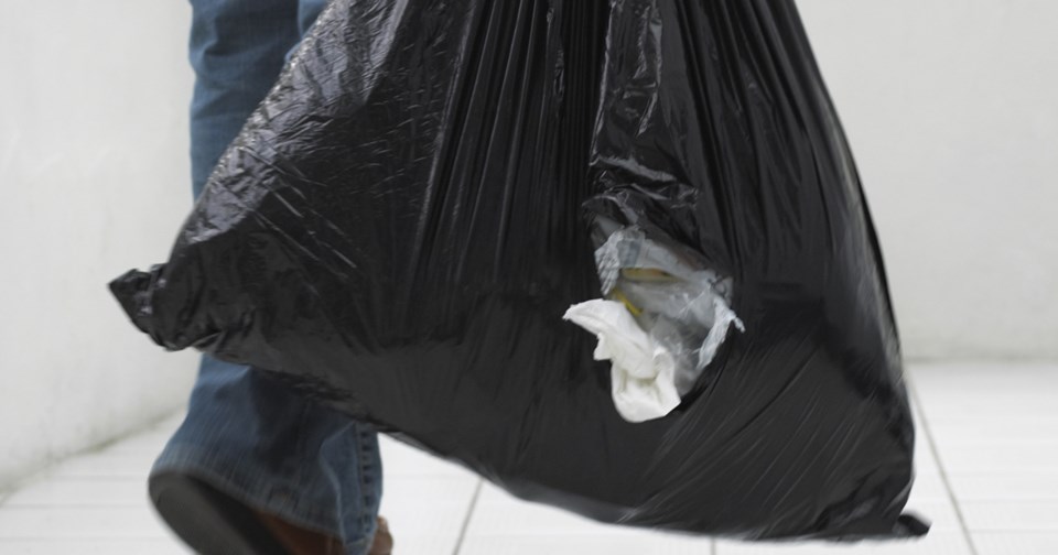 Man Dropping Rubbish