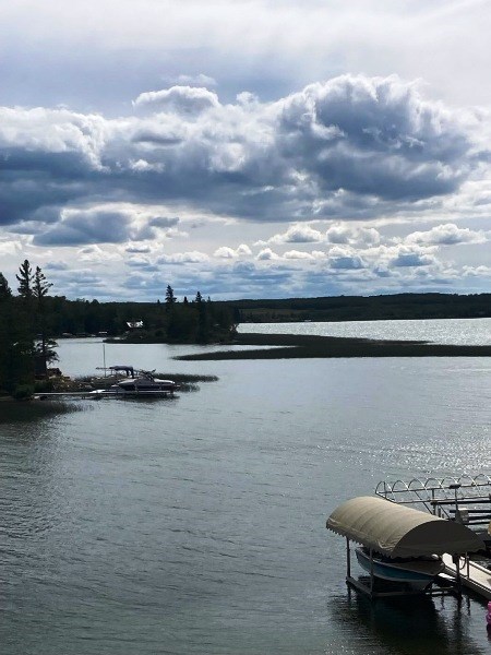 Peaceful and calm is the vibe of a point off of Echo Bay where a few residents live year round, but is mostly populated by cabin owners who come on weekends.