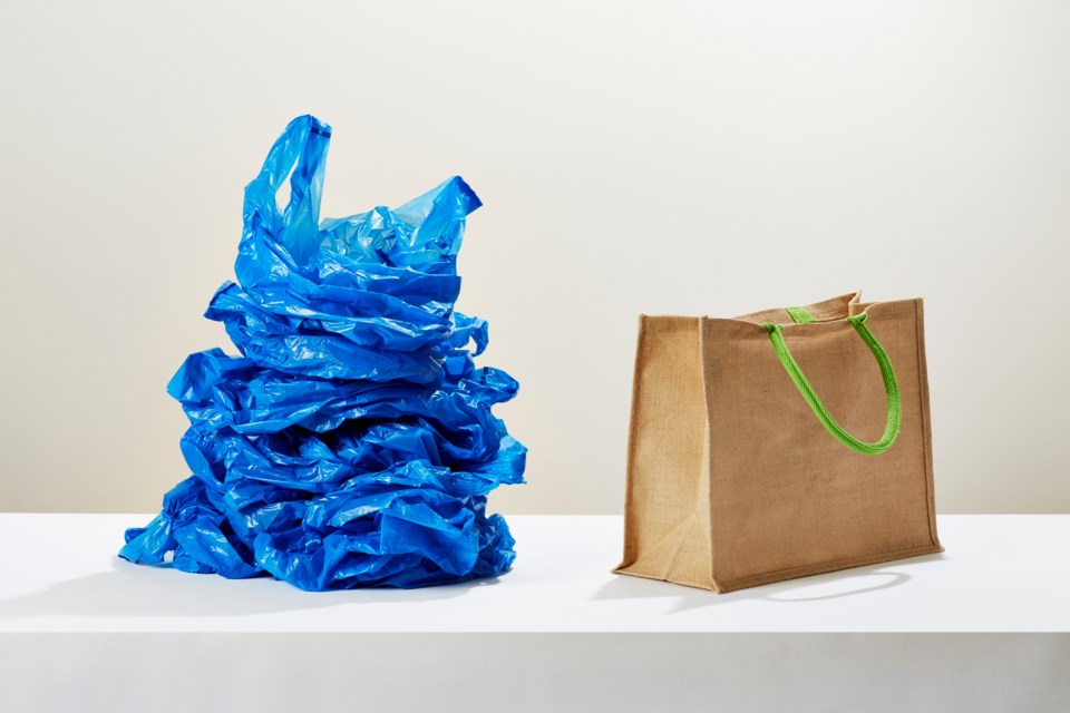 Canada now banning plastic bags in favour of reusable bags, to reduce plastic in landfills.