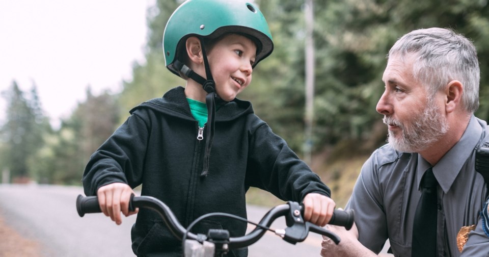 Police Kid Bike