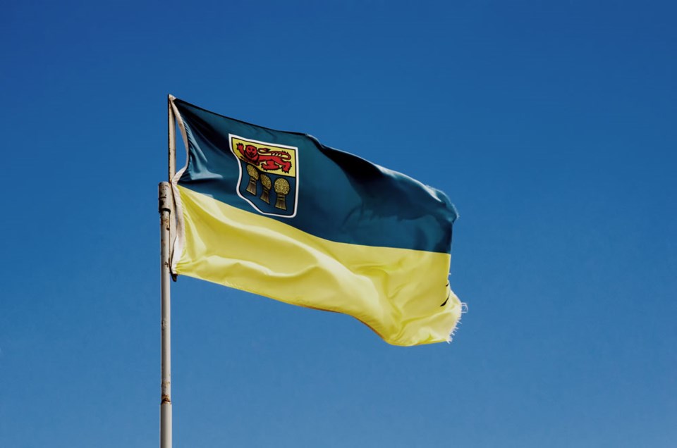 Saskatchewan Flag by Getty Images