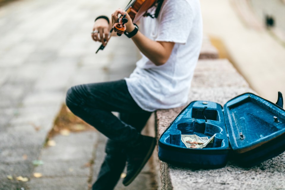 street busking