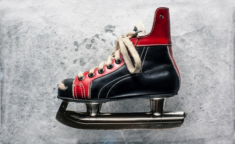 Vintage Boys Ice Hockey Skate
