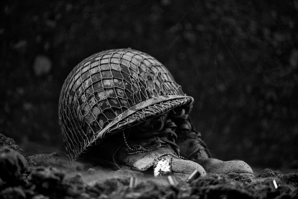 wwii korean war helmet