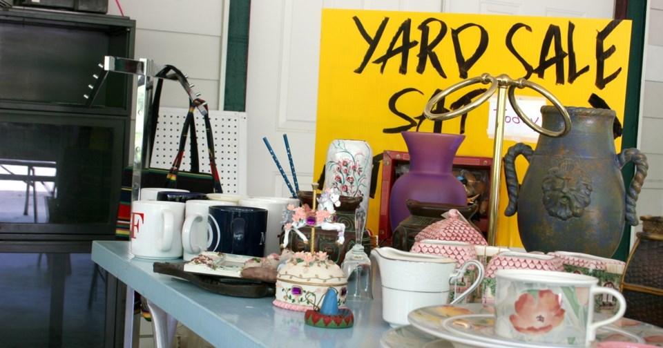 Yard Sale Table