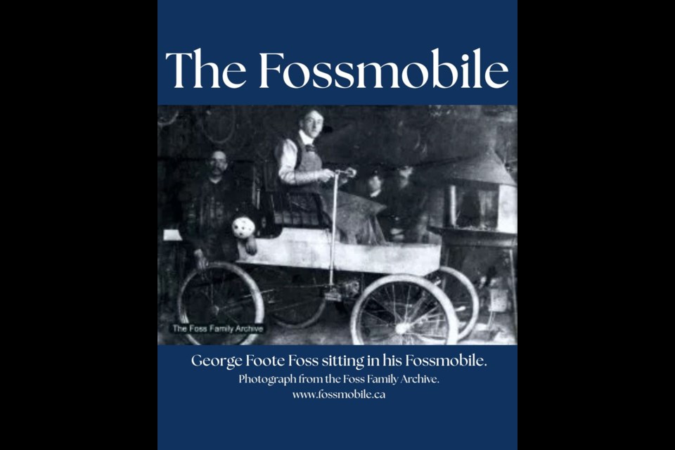 George Foote Foss built the first successful gas-powered car in Canada in 1897.