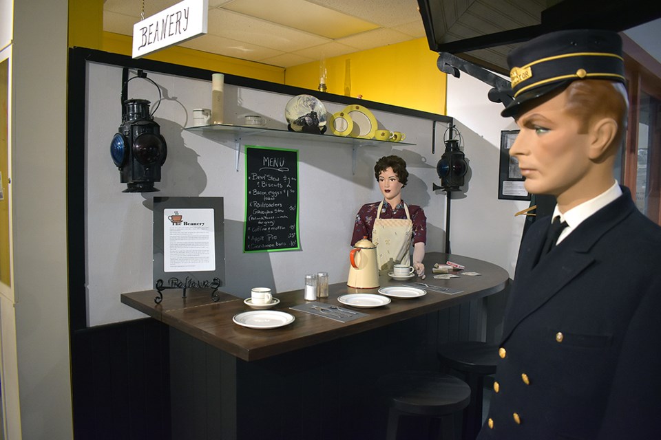 CN stations had a 'Beanery' (cafe) attached, open 24-7, 365 days a year. One woman recounted having her first tomato and bacon sandwich at the Biggar Beanery.