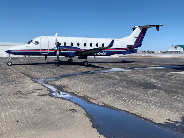 Carlyle Airport visitor