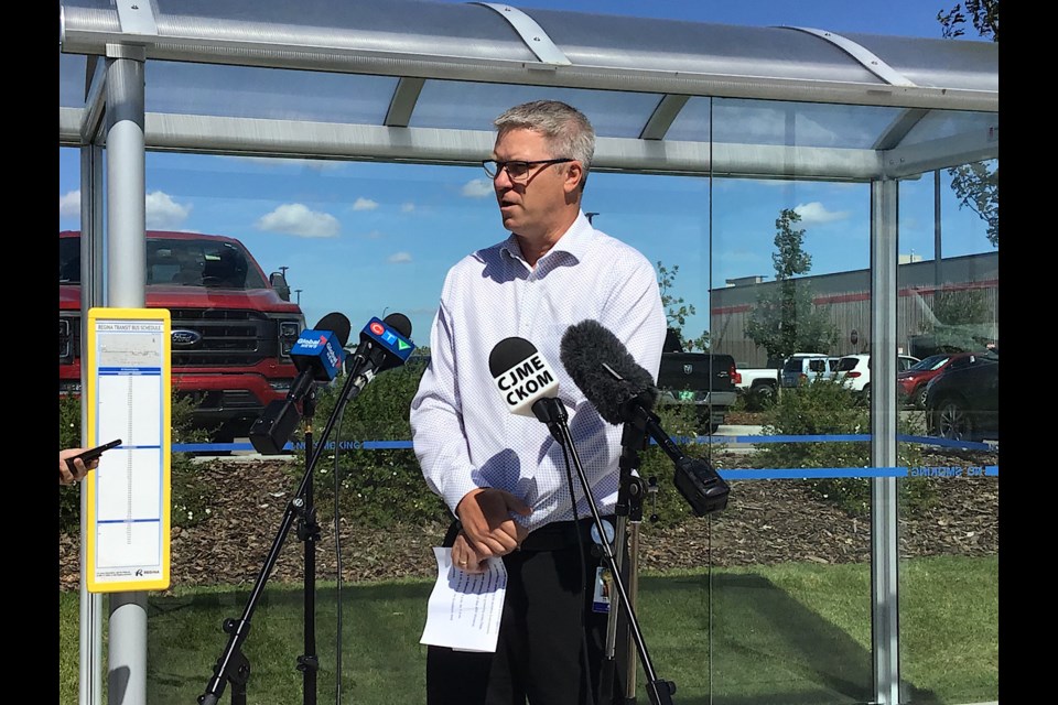 Brad Bells, Regina’s Director of Transit and Fleet, speaks of changes for Regina Transit effective Aug. 28.