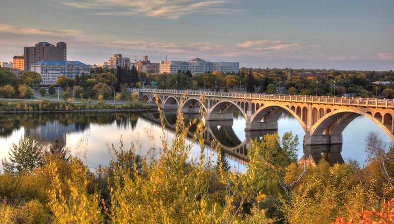 saskatoon bridge scape