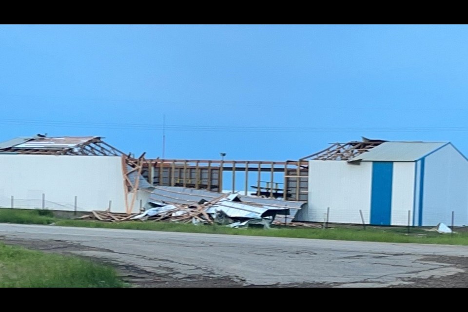 Aftermath of the storm.