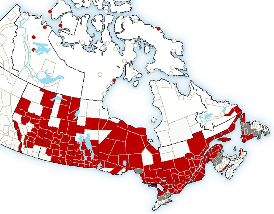extreme cold canada