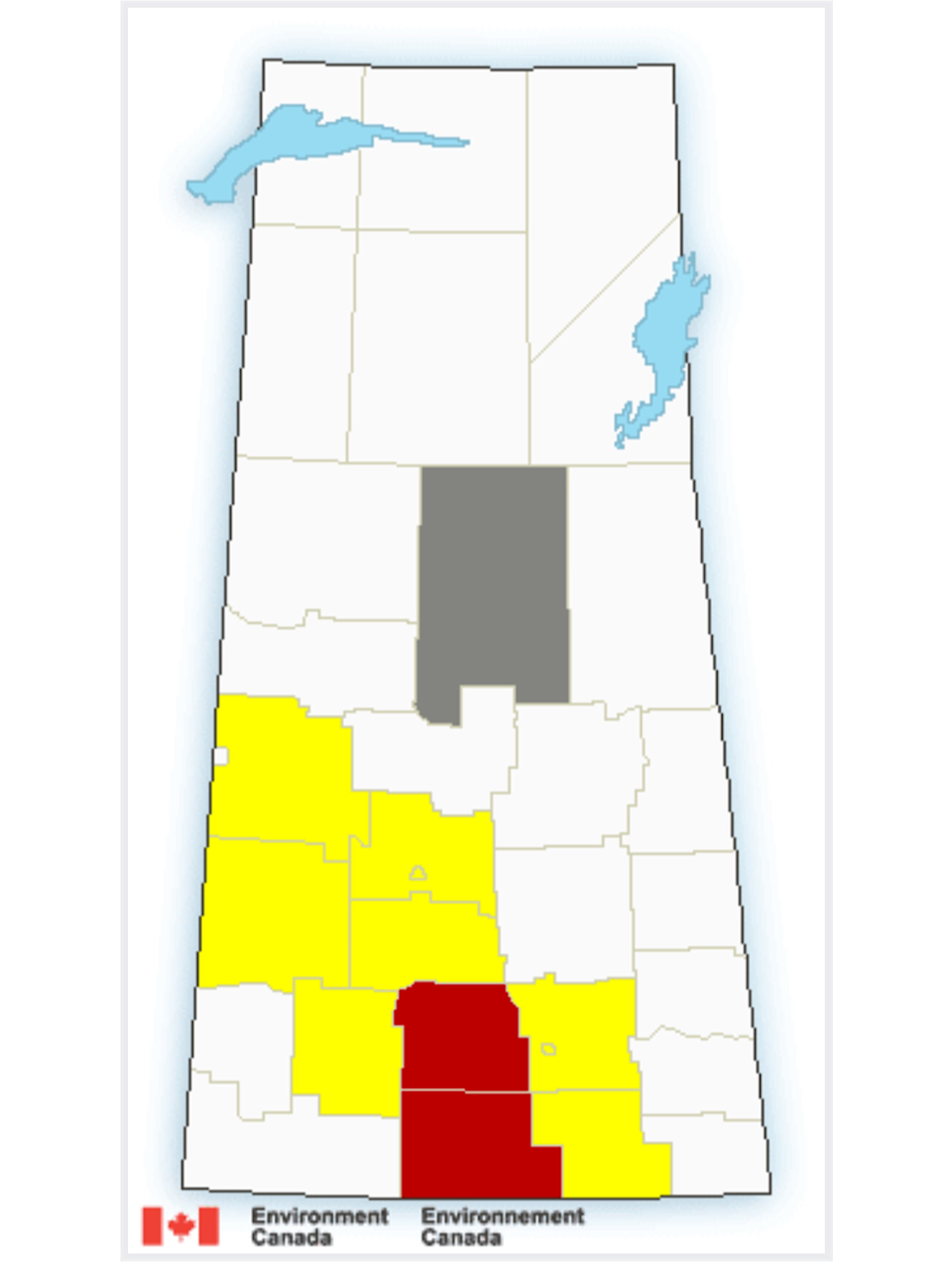 Severe weather warnings June 9