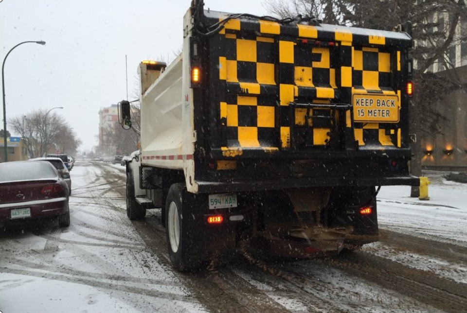 snow truck regina twitter