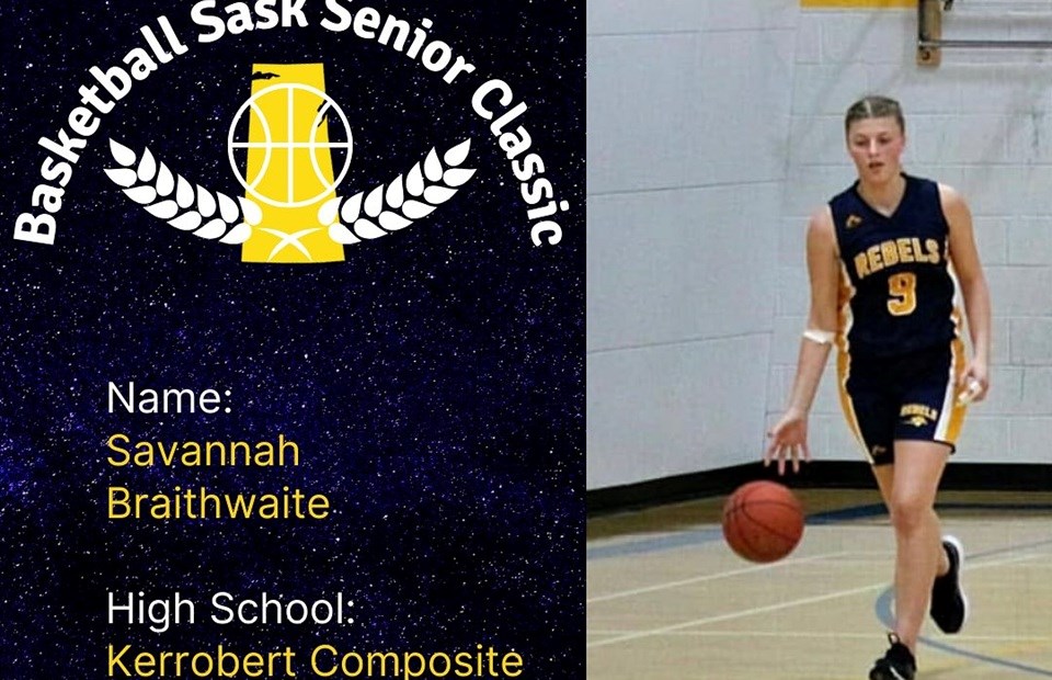Savannah Braithwaite of Kerrobert.