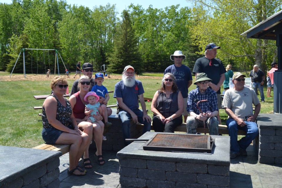 Families of the late Darcy Rediger, Nolan Thompson, Hilding and Sheldon Nelson were honoured at the special tribute organized by the  Preeceville Wildlife Club.