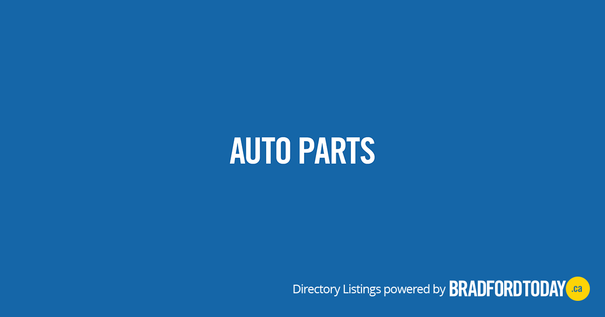 Bradford Auto Parts Bradford News