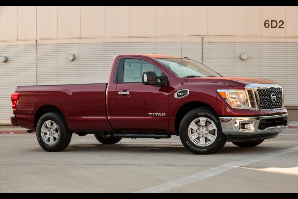 2017 Nissan Titan Single Cab Credit Nissan