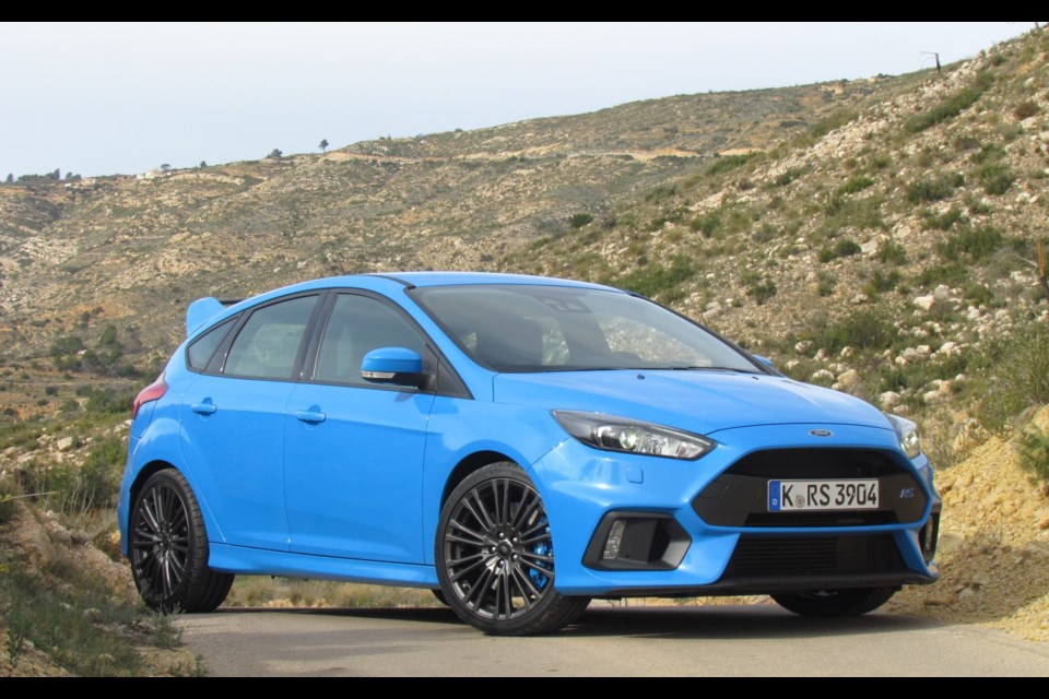 2016 Ford Focus RS Credit Costa Mouzouris