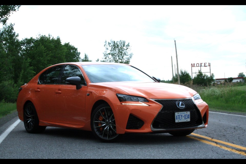 2016 Lexus GS F Credit Michel Deslauriers