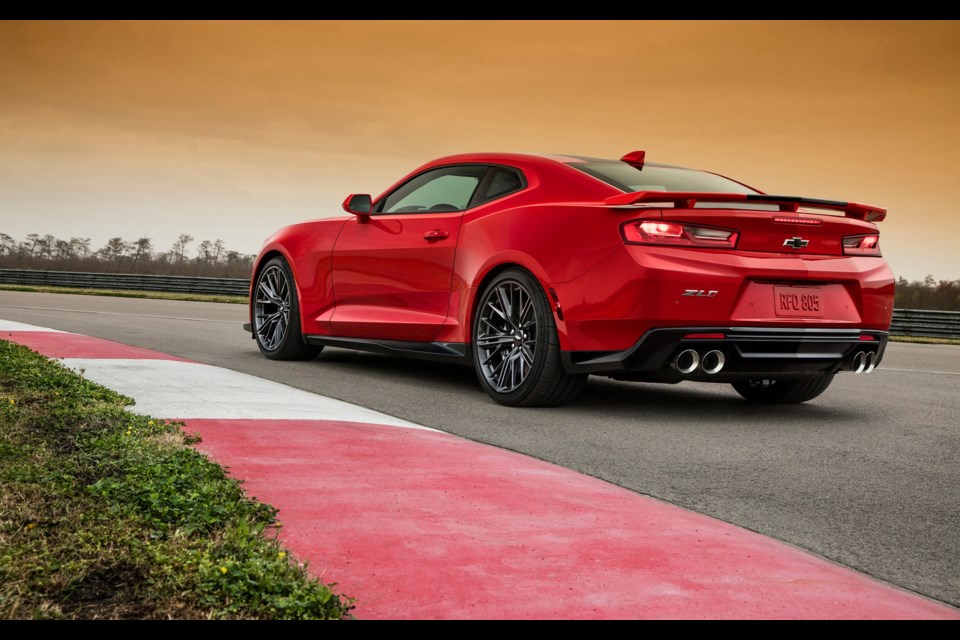 Chevrolet Camaro ZL1 Credit Chevrolet