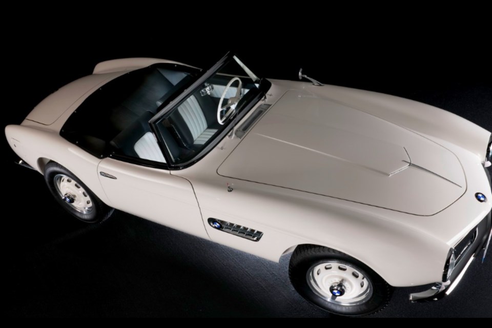 The 507, just like when the King saw it for the first time. Credit BMW