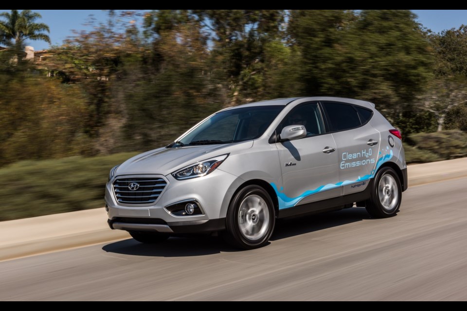 2016 Hyundai Tucson FCEV Credit Hyundai