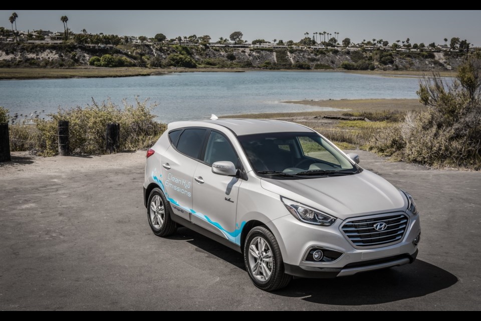 2016 Hyundai Tucson FCEV Credit Hyundai