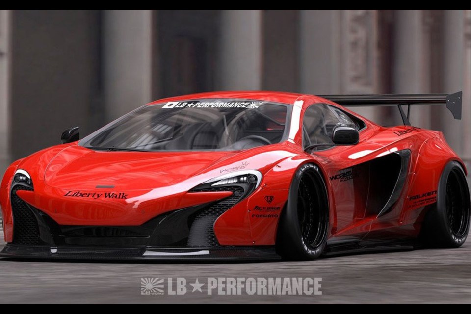 McLaren 650S Credit Liberty Walk